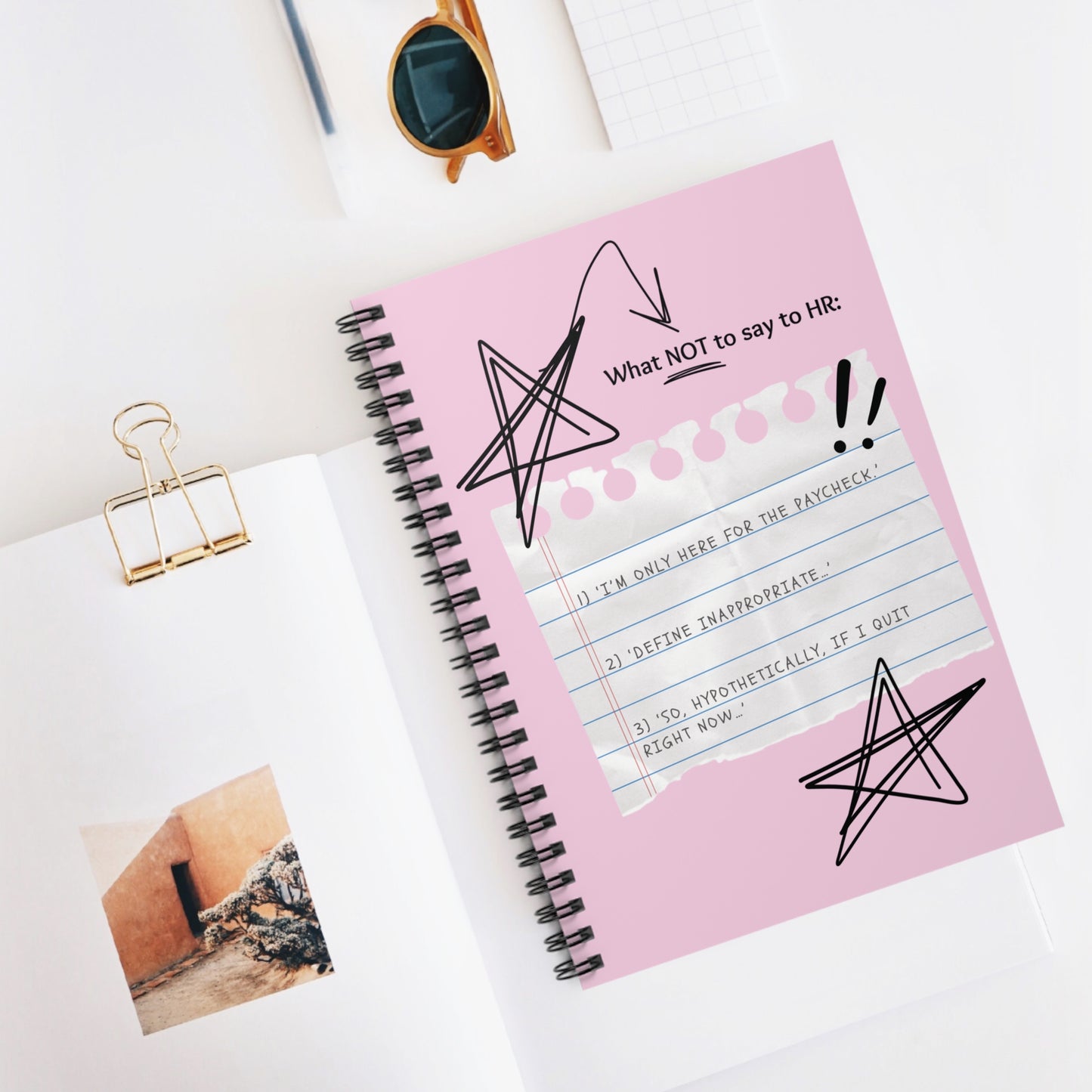 Office Notebook - What NOT to Say to HR