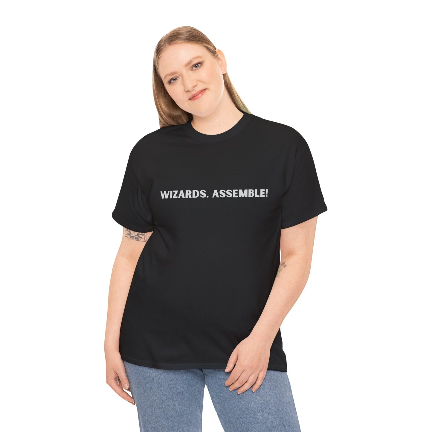 Movie Quote Mash Up Tee- "Wizards Assemble!"