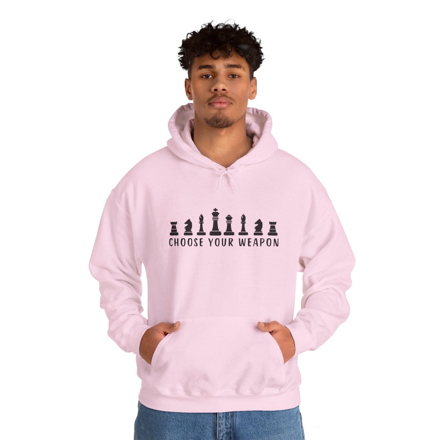 Chess Lover Hoodie- "Choose Your Weapon"