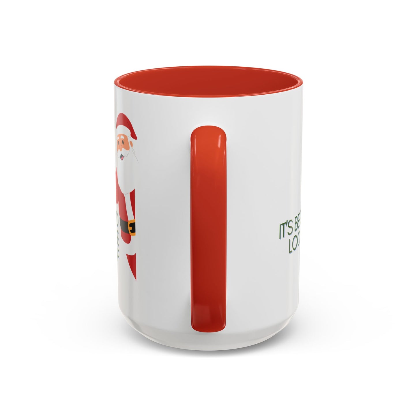“It’s Beginning to Look a Lot Like IDGAF” Santa Christmas Mug