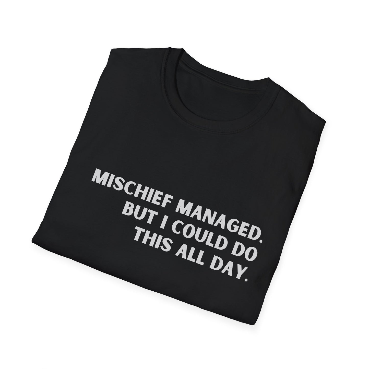 Movie Quote Mashup Tee - "Mischief Managed But I Can do this All Day"